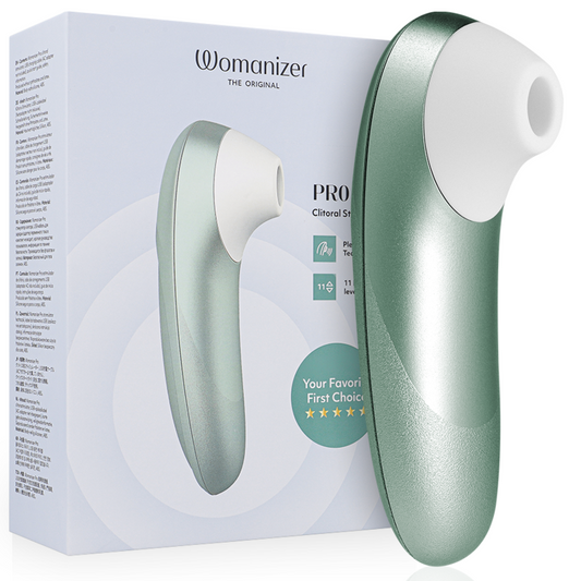 WOMANIZER - PRO VIBRANT CLITORIAL ESTIMULANTE VERDE SÁLVIA - Infernum Store