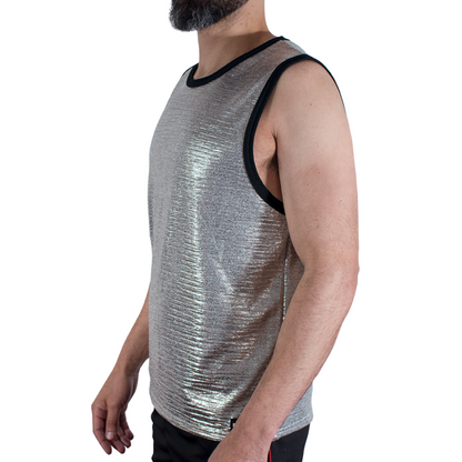 MACHO - CAMISETA COM GLITTER FINO TAMANHO S/M - Infernum Store