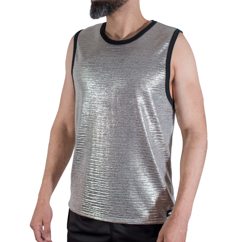 MACHO - CAMISETA COM GLITTER FINO TAMANHO S/M - Infernum Store