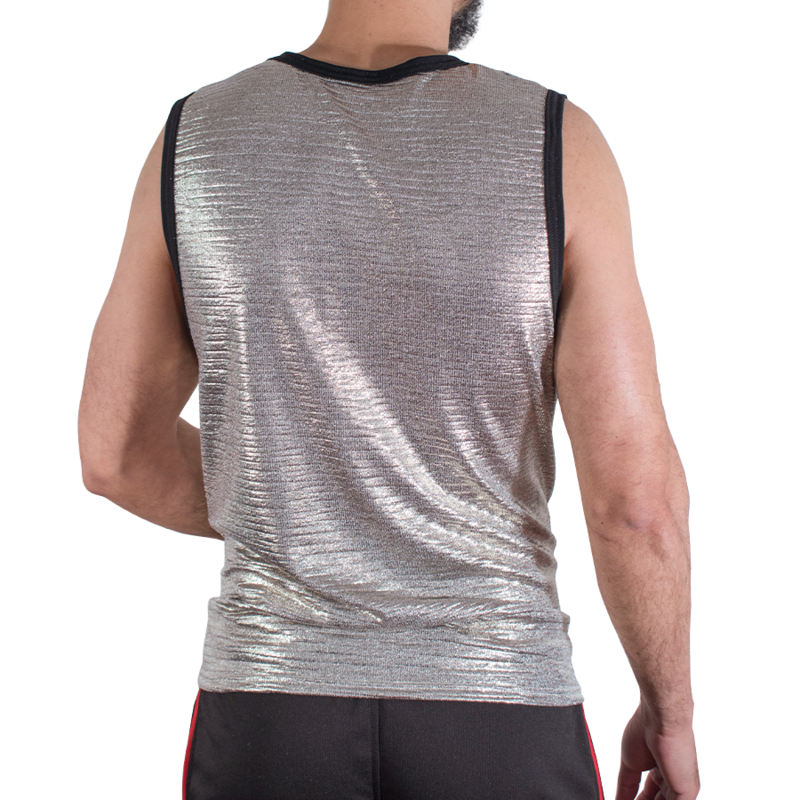 MACHO - CAMISETA COM GLITTER FINO TAMANHO S/M - Infernum Store