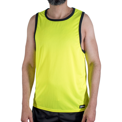 MACHO - CMV001 CAMISETA AMARELA DE GINÁSTICA TAMANHO P/M - Infernum Store
