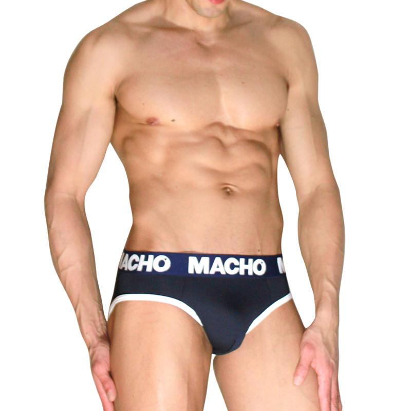 MACHO - MCH008 AZUL MARINHO CLÁSSICO SLIP S - Infernum Store