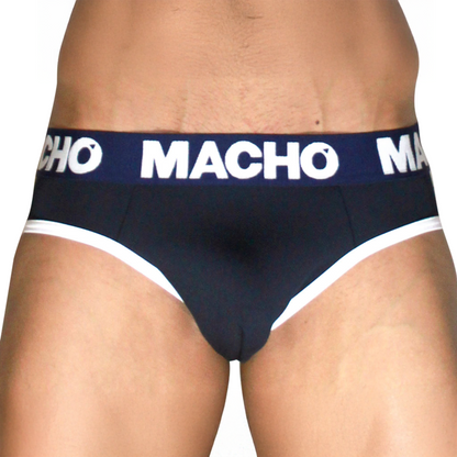 MACHO - MCH008 AZUL MARINHO CLÁSSICO SLIP S - Infernum Store