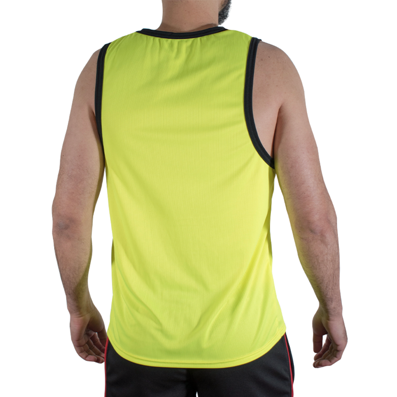 MACHO - CMV001 CAMISETA AMARELA DE GINÁSTICA TAMANHO L/XL - Infernum Store