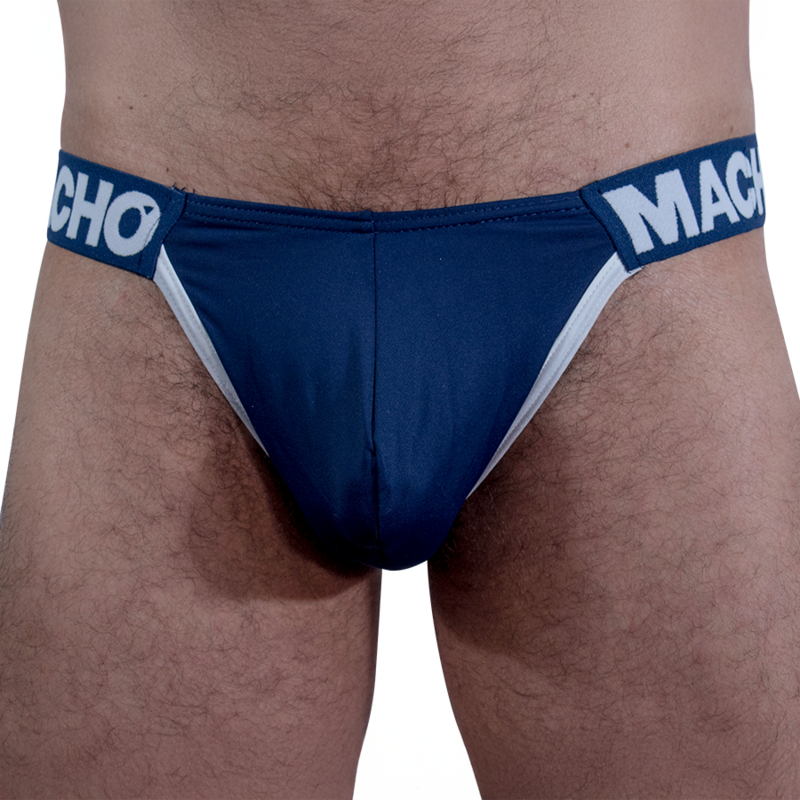 MACHO - MCH011 AZUL ESCURO COM DESLIZAMENTO LATERAL XL - Infernum Store