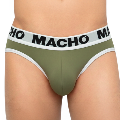 MACHO - MCH013 MILITAR VERDE SLIP L - Infernum Store