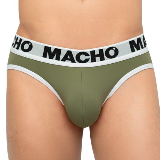 MACHO - MCH013 MILITAR VERDE SLIP L - Infernum Store