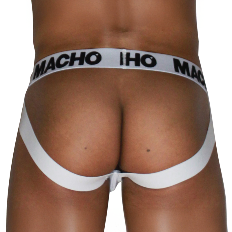 MACHO - MX29BL JOCK BRANCO + BRANCO M - Infernum Store