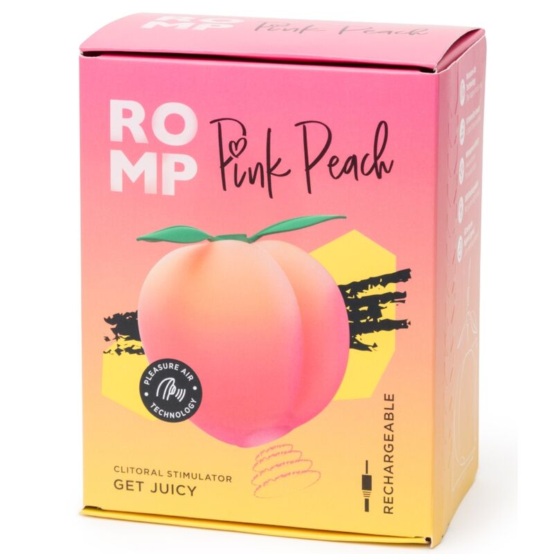 ROMP - SUCÇÃO CLITORIAL DE PÊSSEGO ROSA - Infernum Store