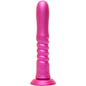 ROMP - JIGGLE VIBRADOR COM MOVIMENTOS PARA CIMA E PARA BAIXO COM VENTOSA ROSA - Infernum Store