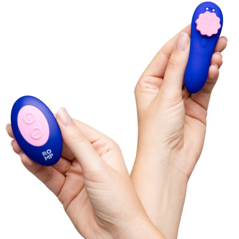 ROMP - CALCINHA DE SILICONE VIBRATÓRIA MAGNÉTICA PARA FESTAS COM CONTROLE REMOTO - Infernum Store