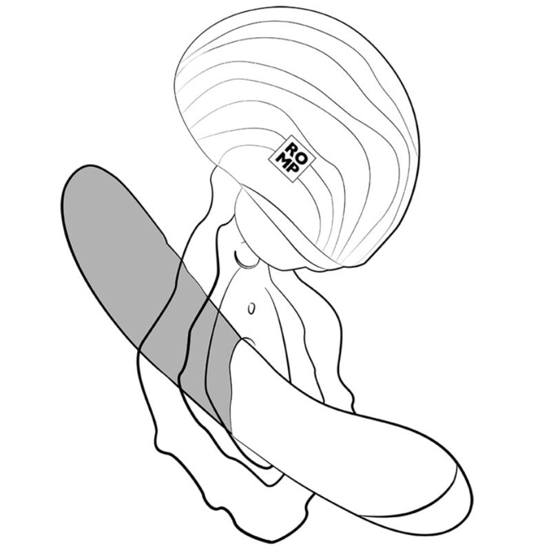 ROMP - SPIN CLITORAL SUCTION ANTITUDE COM ABERTURA E FECHAMENTO ROTATIVOS - Infernum Store