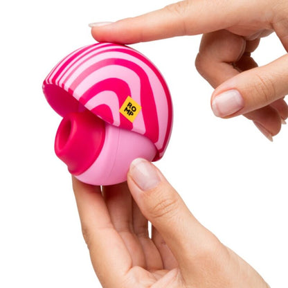 ROMP - SPIN CLITORAL SUCTION ANTITUDE COM ABERTURA E FECHAMENTO ROTATIVOS - Infernum Store