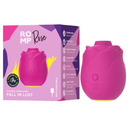 ROMP - ROSE Aparelho de sucção clitoriana em formato de rosa - Infernum Store