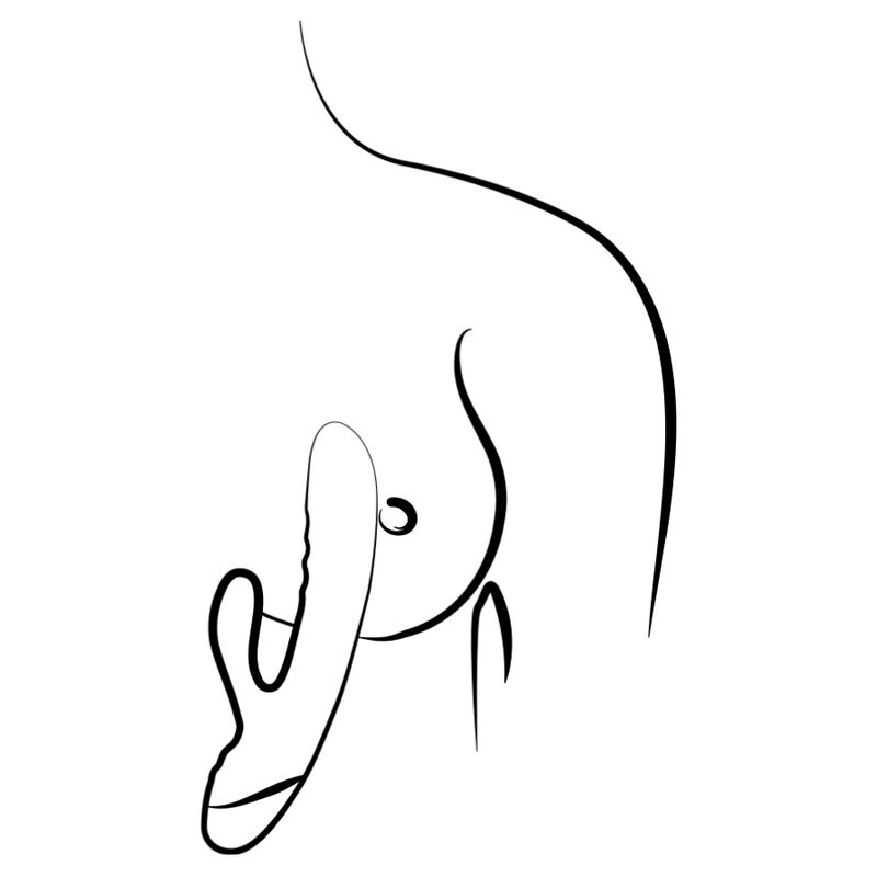 ROMP - JAZZ VIBRADOR COELHO RECARREGÁVEL VERMELHO - Infernum Store