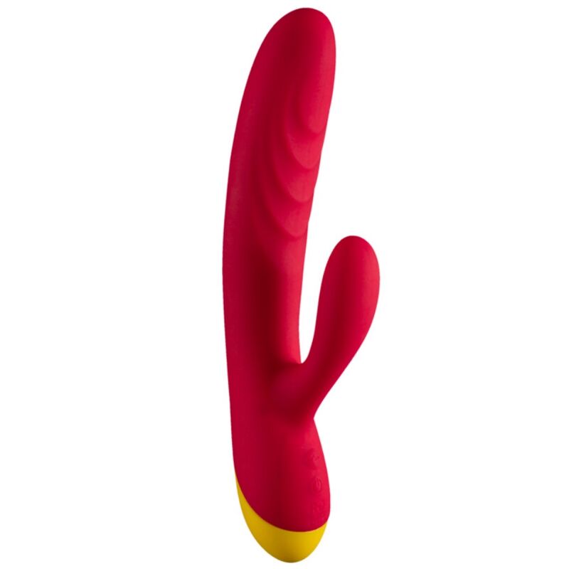 ROMP - JAZZ VIBRADOR COELHO RECARREGÁVEL VERMELHO - Infernum Store