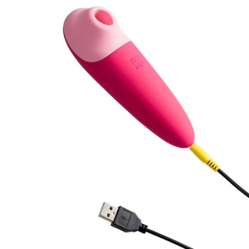 ROMP - SHINE X SUCÇÃO CLITORIAL 10 NÍVEIS ROSA - Infernum Store
