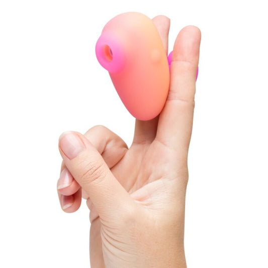 ROMP - KISS VIBRADOR DE DEDO RECARREGÁVEL COM SUCÇÃO CLITÓRICA - Infernum Store
