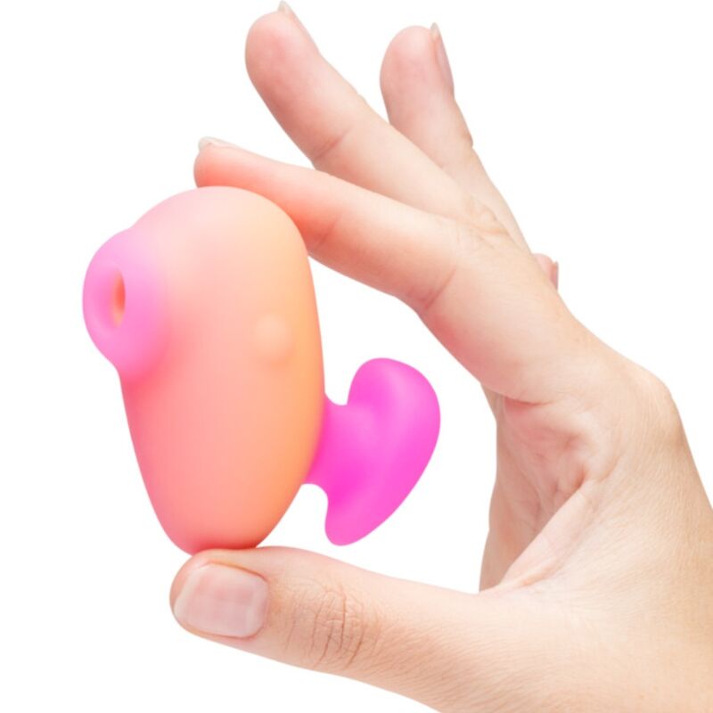 ROMP - KISS VIBRADOR DE DEDO RECARREGÁVEL COM SUCÇÃO CLITÓRICA - Infernum Store