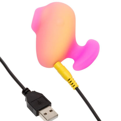 ROMP - KISS VIBRADOR DE DEDO RECARREGÁVEL COM SUCÇÃO CLITÓRICA - Infernum Store