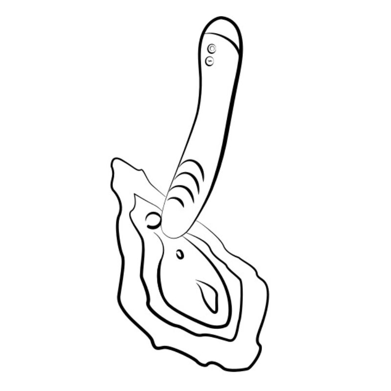 ROMP - HYPE VIBRADOR MULTIFUNCIONAL PARA PONTO G VERMELHO - Infernum Store