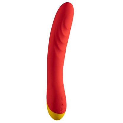 ROMP - HYPE VIBRADOR MULTIFUNCIONAL PARA PONTO G VERMELHO - Infernum Store