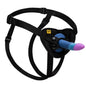 ROMP - PICCOLO DILDO DE SILICONE COM VENTOSA TRICOLORIDA 14 CM - Infernum Store