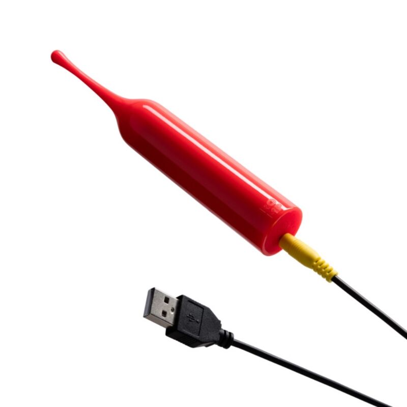 ROMP - POP ESTIMULADOR CLITORIAL DE ALTA FREQUÊNCIA VERMELHO - Infernum Store