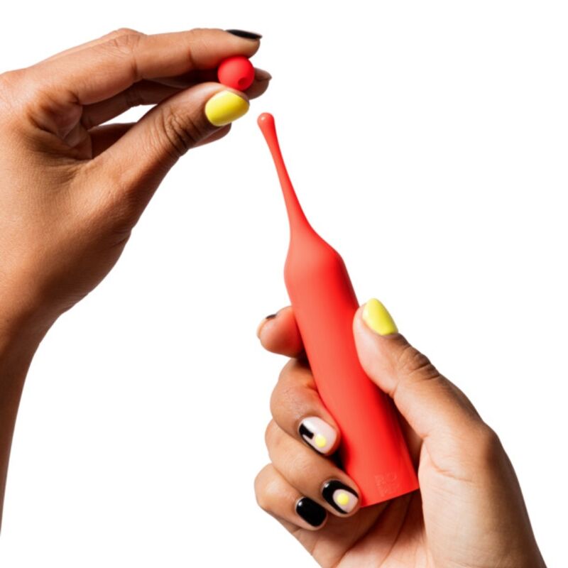ROMP - POP ESTIMULADOR CLITORIAL DE ALTA FREQUÊNCIA VERMELHO - Infernum Store