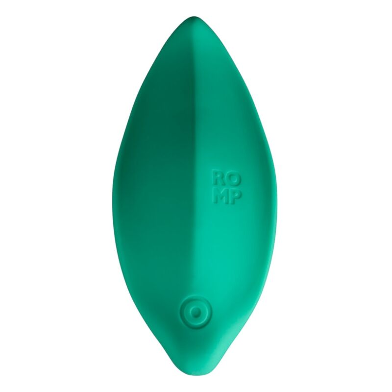 ROMP - VIBRADOR DE ONDAS, ESTIMULADOR CLITORIANO, FORMATO ERGONÔMICO, VERDE-ÁGUA - Infernum Store