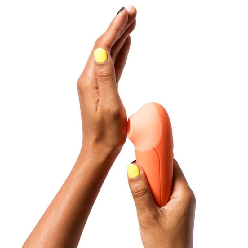 ROMP - SWITCH X ESTIMULADOR CLITORIAL 6 NÍVEIS LARANJA - Infernum Store