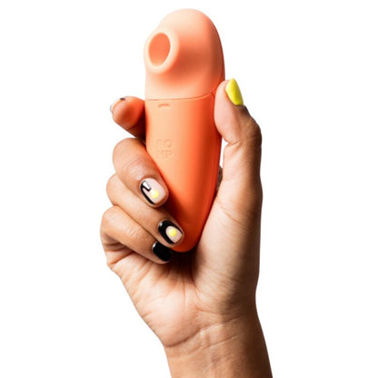 ROMP - SWITCH X ESTIMULADOR CLITORIAL 6 NÍVEIS LARANJA - Infernum Store