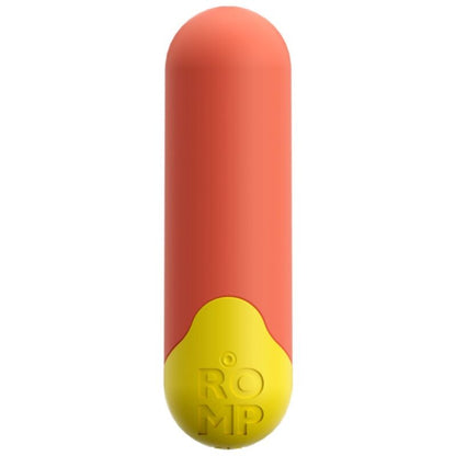 ROMP - RIOT MULTIFUNCIONAL VIBRATÓRIO BULLET LARANJA + AMARELO - Infernum Store