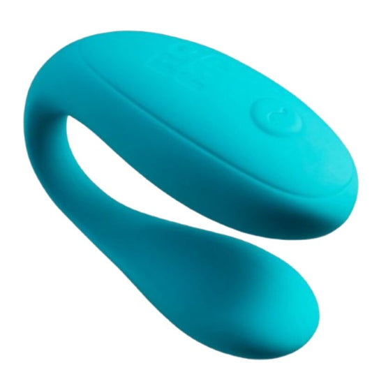 ROMP - JOIN JUNTEM-SE AO VIBRADOR PARA CASAIS TURQUESA - Infernum Store