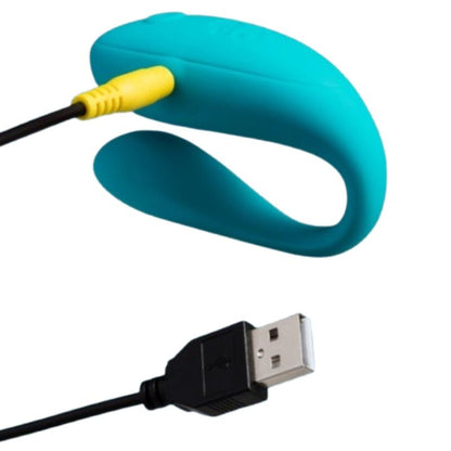 ROMP - JOIN JUNTEM-SE AO VIBRADOR PARA CASAIS TURQUESA - Infernum Store
