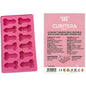 DIABLO PICANTE - 12 PÊNIS DE SILICONE DURO PENDURADOS EM BALDE DE GELO ROSA - Infernum Store
