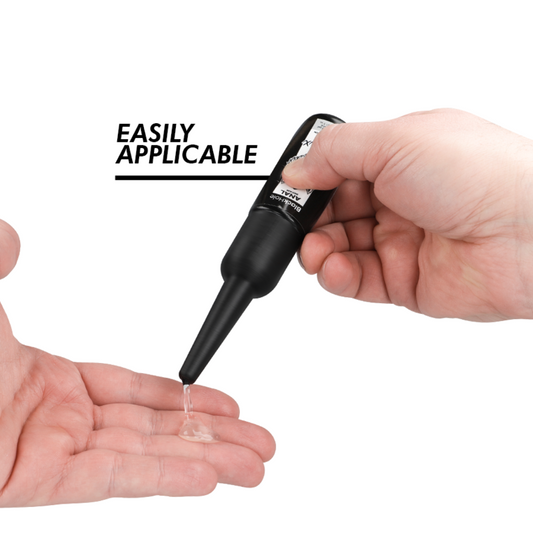 BLACK HOLE - APLICADOR DE LUBRIFICANTE ANAL TAMANHO P 30 ML - Infernum Store