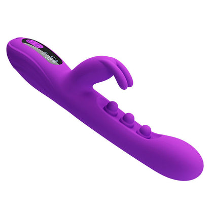 PRETTY LOVE - VIBRADOR SABIEN RABBIT COM ESTIMULAÇÃO POR TOQUE E LED ROXO - Infernum Store