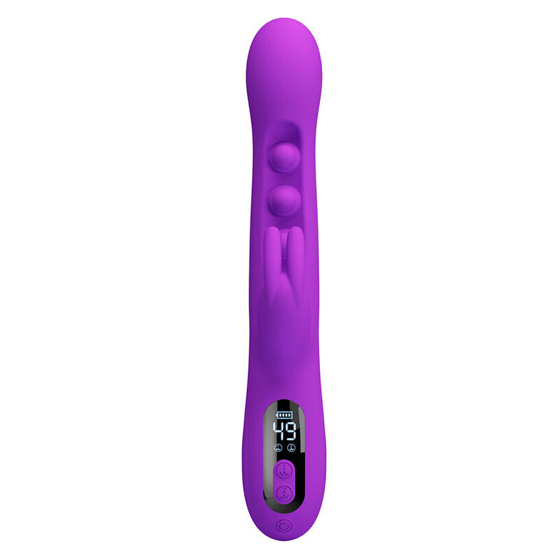 PRETTY LOVE - VIBRADOR SABIEN RABBIT COM ESTIMULAÇÃO POR TOQUE E LED ROXO - Infernum Store