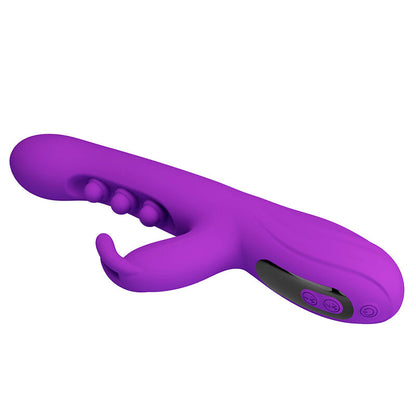 PRETTY LOVE - VIBRADOR SABIEN RABBIT COM ESTIMULAÇÃO POR TOQUE E LED ROXO - Infernum Store