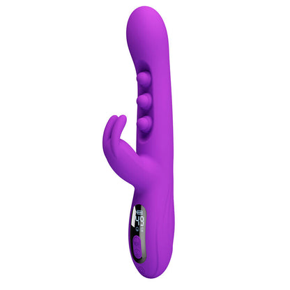 PRETTY LOVE - VIBRADOR SABIEN RABBIT COM ESTIMULAÇÃO POR TOQUE E LED ROXO - Infernum Store