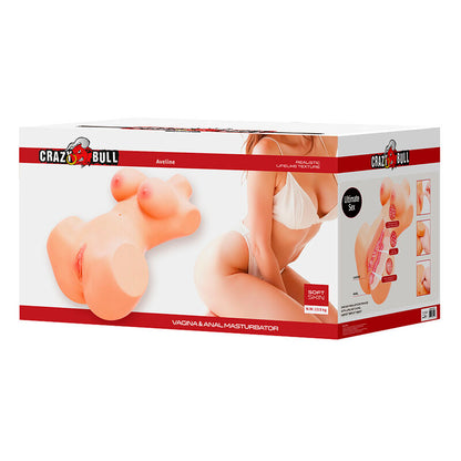 TOURO LOUCO - ANNIE XXL MASTURBADOR VAGINAL E ANAL COM CARNE DE SEIOS - Infernum Store