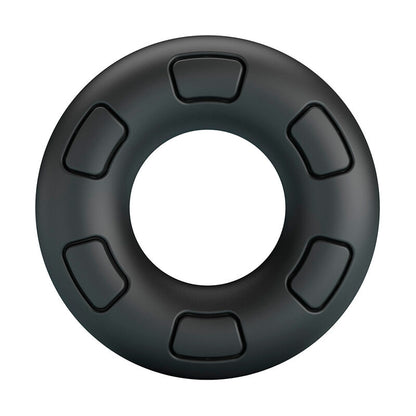 CRAZY BULL - ANEL PENIANO DE SILICONE SUPER MACIO BERTRAM PRETO - Infernum Store