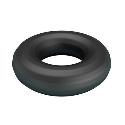 CRAZY BULL - ANEL PENIANO DE SILICONE SUPER MACIO URBANO PRETO - Infernum Store