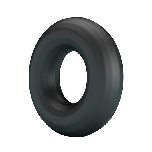 CRAZY BULL - ANEL PENIANO DE SILICONE SUPER MACIO URBANO PRETO - Infernum Store