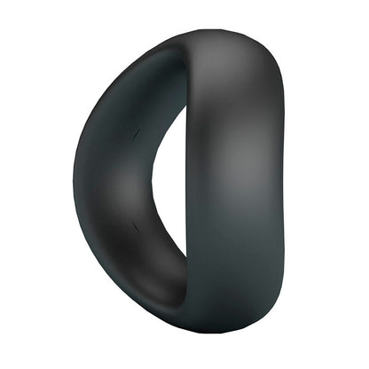 CRAZY BULL - ANEL PENIANO ERGONÔMICO DE SILICONE VALEN PRETO - Infernum Store