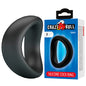 CRAZY BULL - ANEL PENIANO ERGONÔMICO DE SILICONE VALEN PRETO - Infernum Store