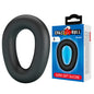 CRAZY BULL - ANEL PENIANO DE SILICONE SUPER MACIO VESPER PRETO - Infernum Store
