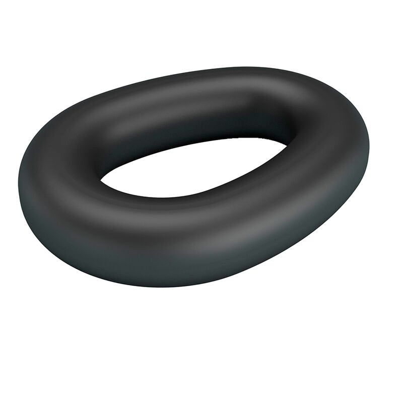 CRAZY BULL - ANEL PENIANO DE SILICONE SUPER MACIO VESPER PRETO - Infernum Store