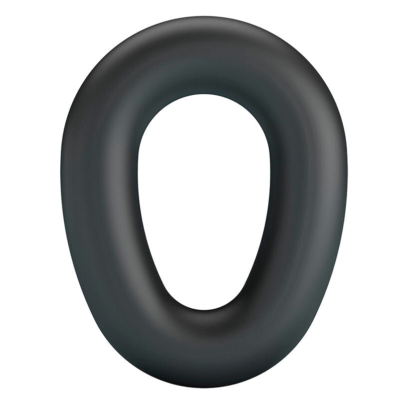 CRAZY BULL - ANEL PENIANO DE SILICONE SUPER MACIO VESPER PRETO - Infernum Store